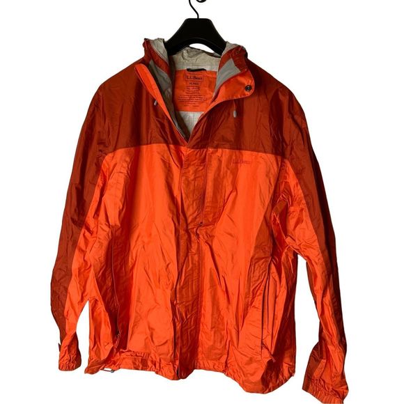 L.L. Bean Other - L.L. Bean windbreaker rain jacket nylon hoodie men's size XL regular